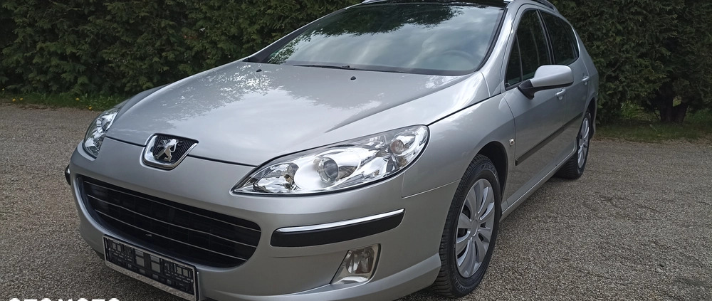 Peugeot 407 cena 12999 przebieg: 201500, rok produkcji 2006 z Radzionków małe 497